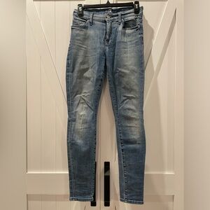 7 for All Mankind - The Ankle Skinny - Size 24 - Light Wash Denim Jeans